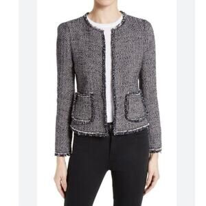 Rebecca Taylor Confetti Tweed Jacket